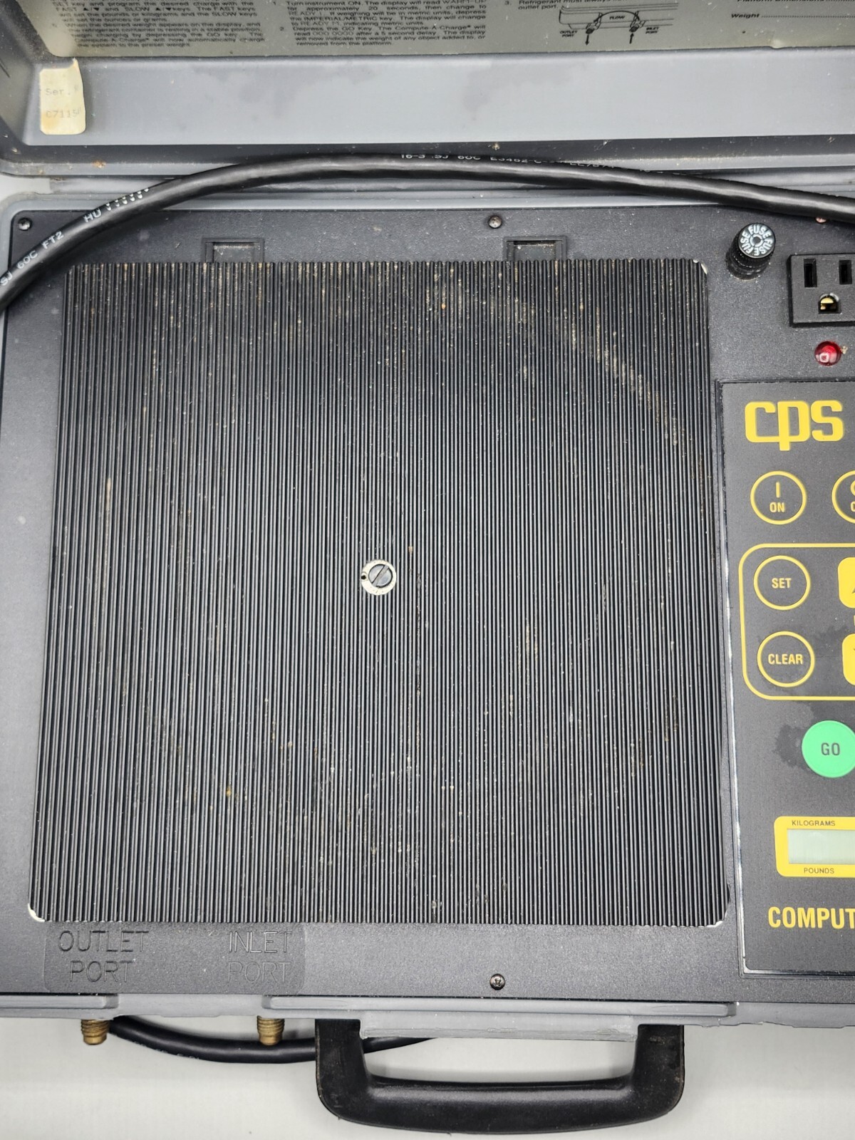 CPS CC-800 Compute-A-Charge Automatic Precision Charging & Recovery Computer!