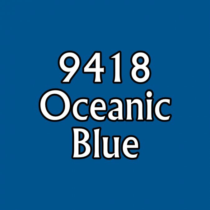 REM09418 Reaper Miniatures Master Series Paints Bones: Oceanic Blue