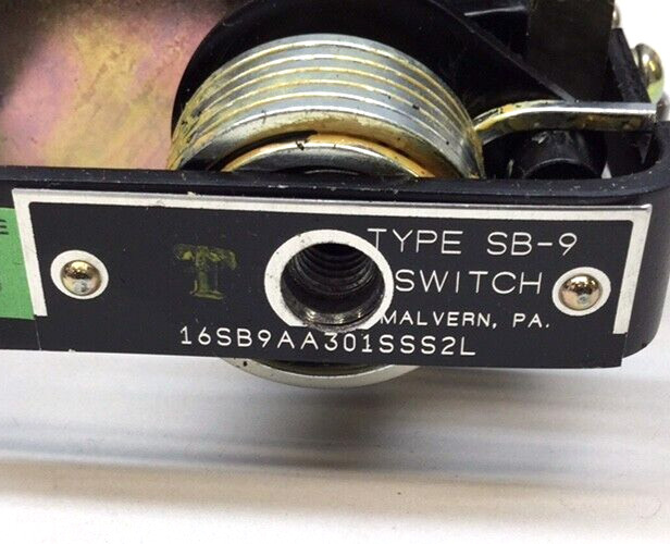 GE 16SB9AA301SSS2L Rotary Cam Switch Type SB-9 General Electric