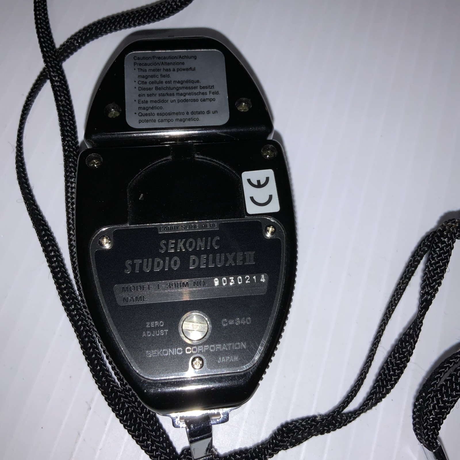 SEKONIC Studio Deluxe Exposure Meter L-398