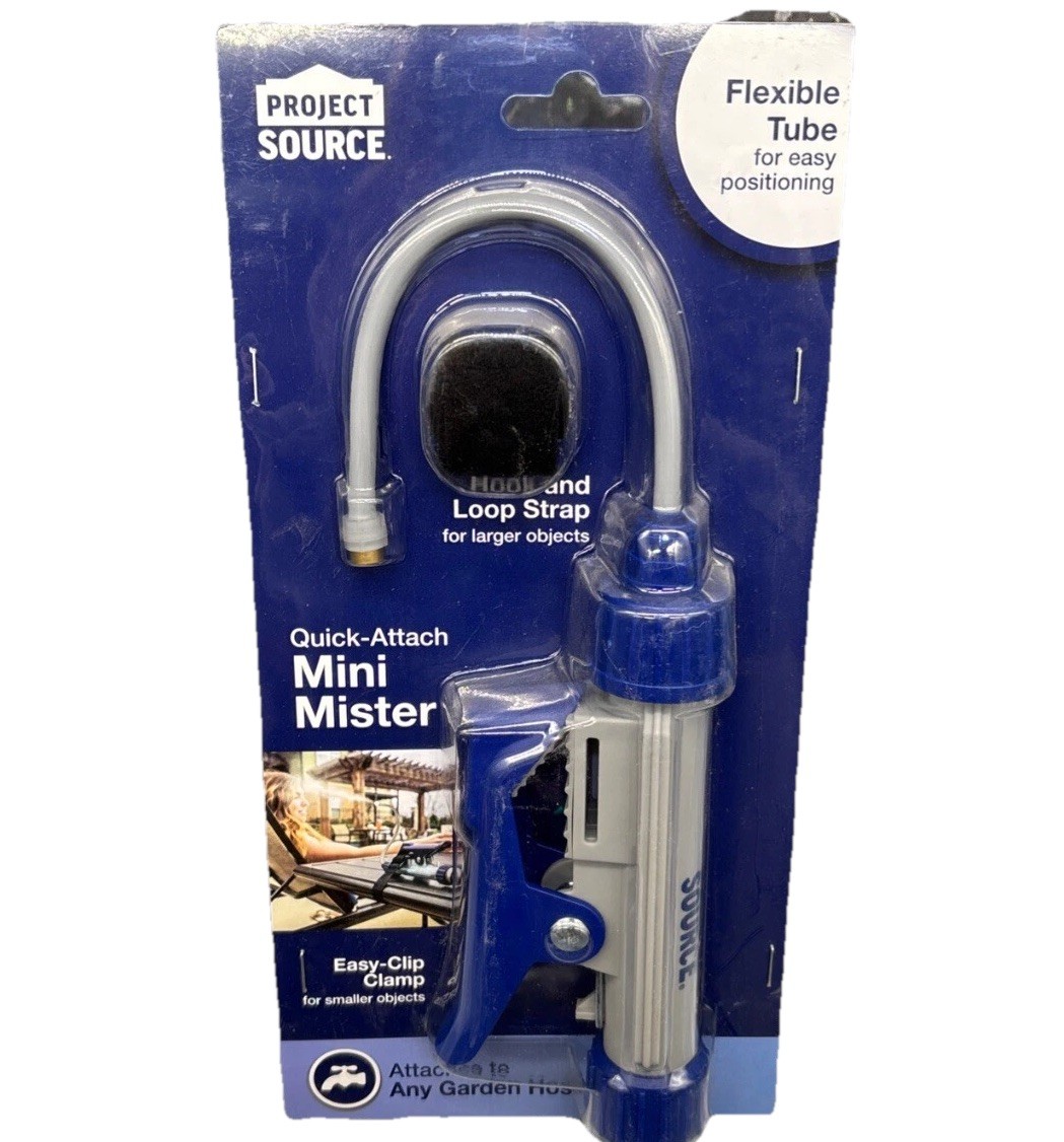 Mini Mister Quick-Attach 7” Low Pressure 5-Sq ft Personal Misting System {B1}