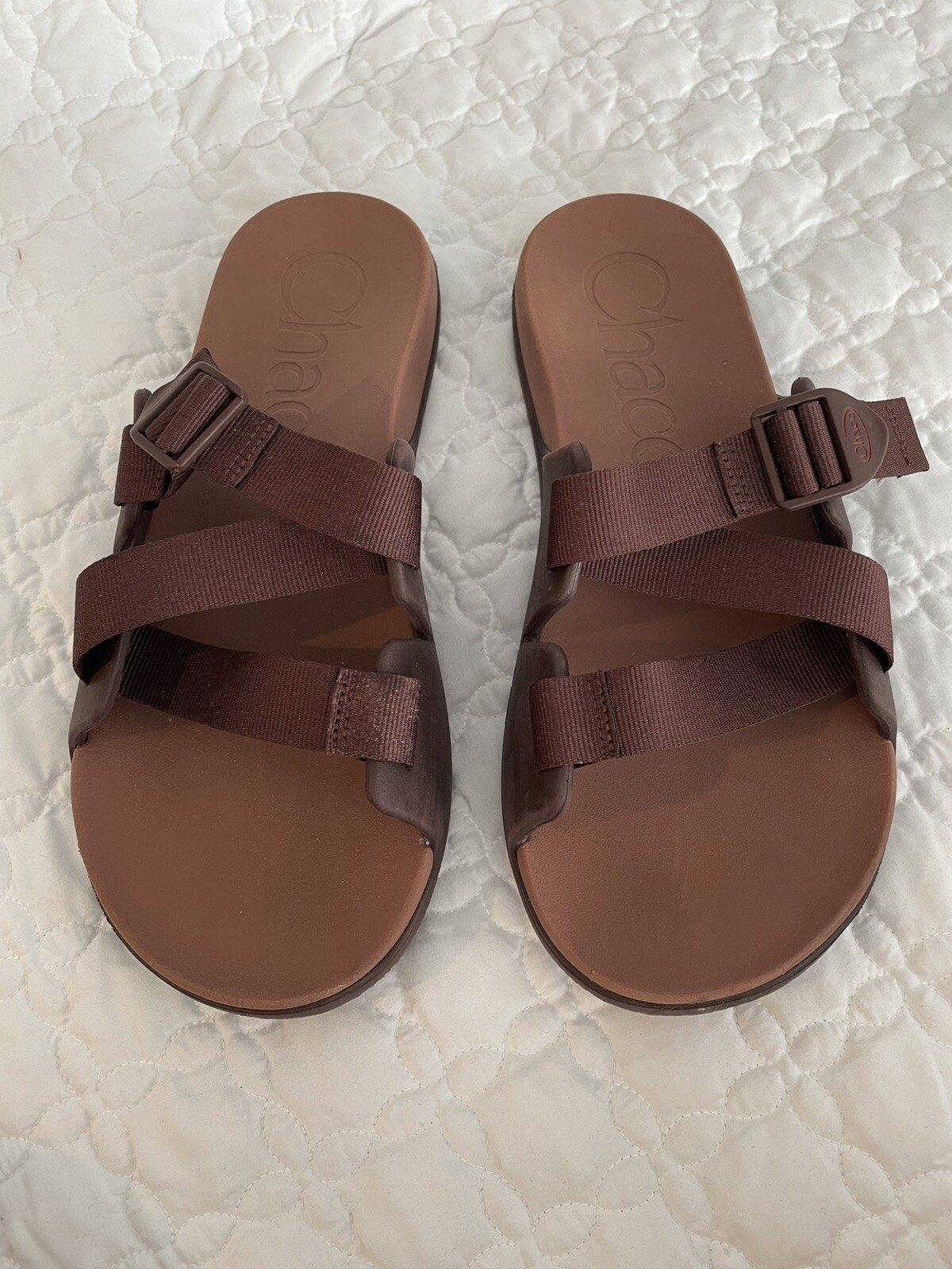 Men’s Chaco Brown Slide Sandals 13