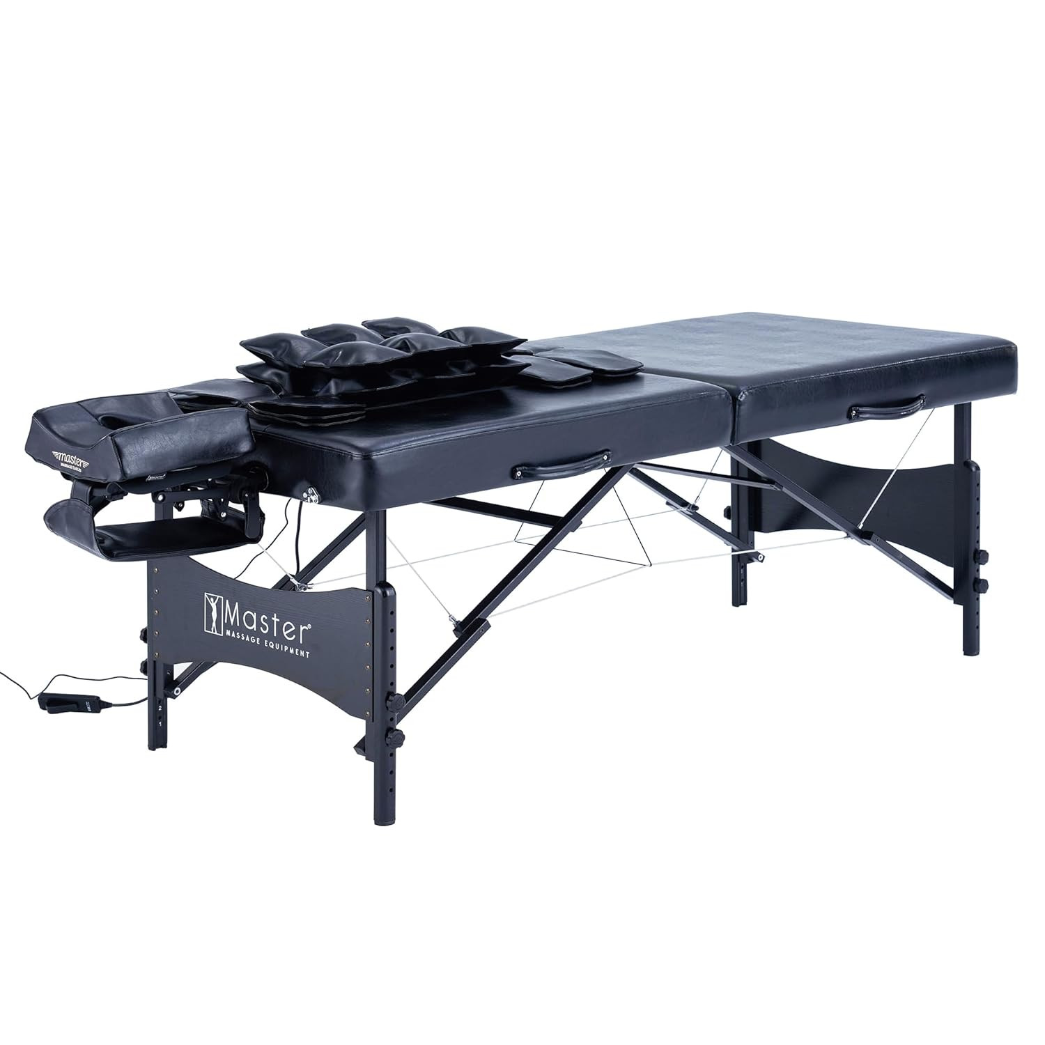 30” Monaco Airwave Full Body Stretching Portable Massage Table with Airbags 3D L