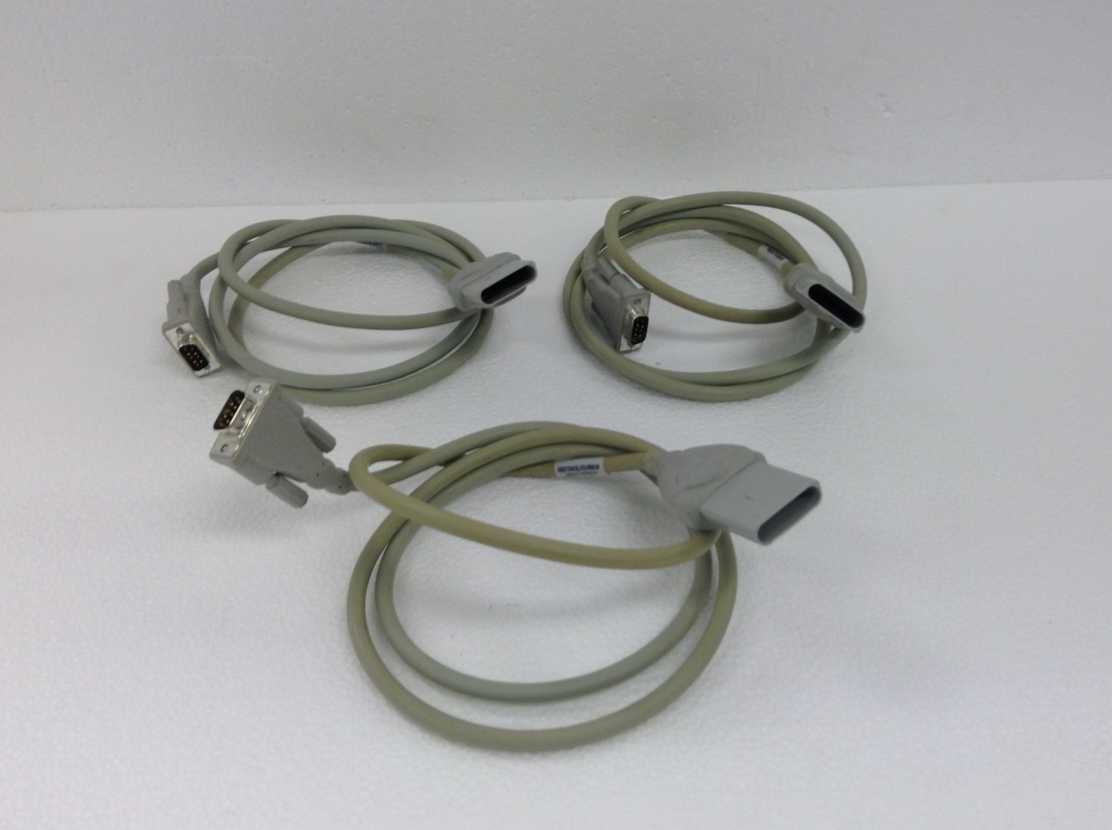 Lot of 3 GE Medical Systems Interface Cable 2017098-001, WORKING FREE SHIPPING