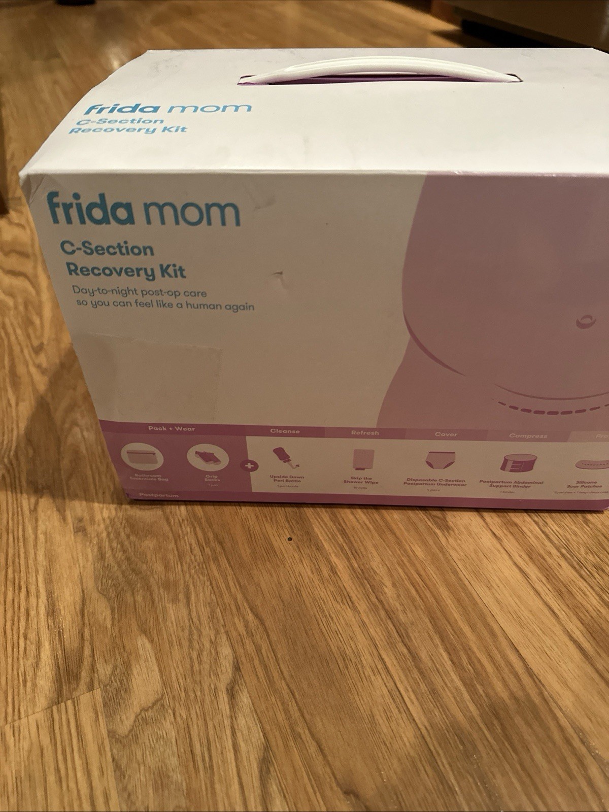 Frida Mom C-Section Recovery Kit Day-to-Night Post-Op Care Kit New