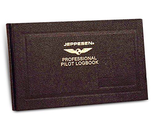 Jeppesen Professional Pilot Logbook for All Pilots - 10001795- Green Pages