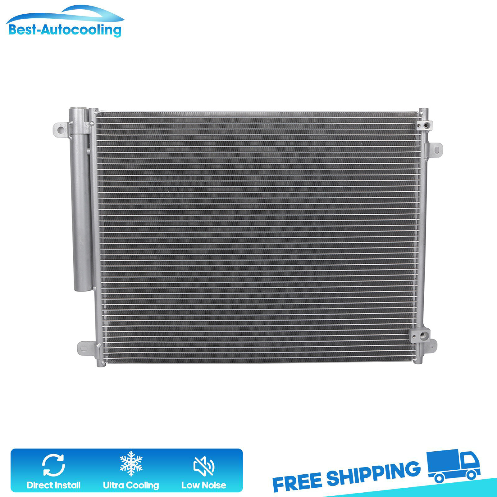 For 2016 2017 2018-2019 Honda Civic 2.0L l4 Aluminum A/C 30007 Condenser Core