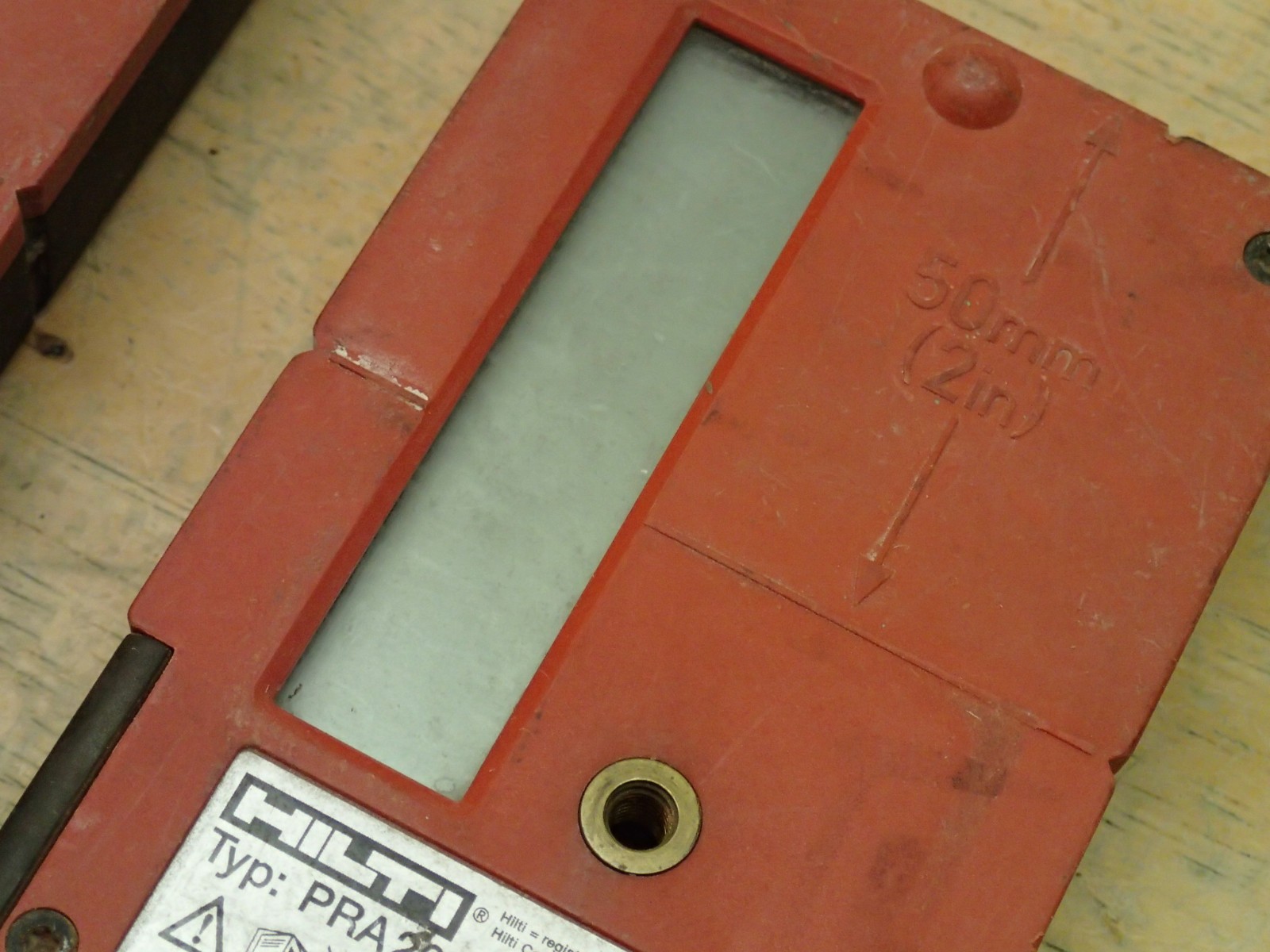 Hilti PRA 20 Receiver Bid on 2 Rough Not Working Projects