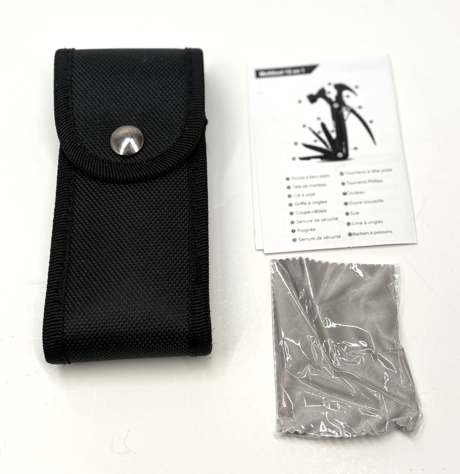 Dusor Hammer 12 Multi-Tools in 1with Case