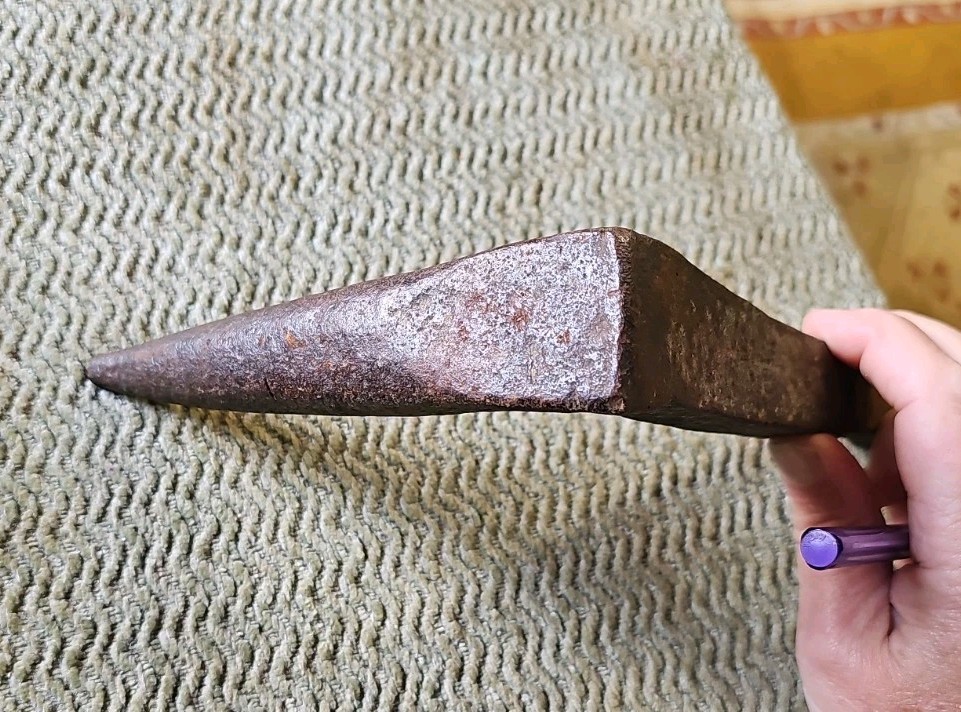 Vintage Blacksmiths Anvil Spike Stake Tool Hardy Hole