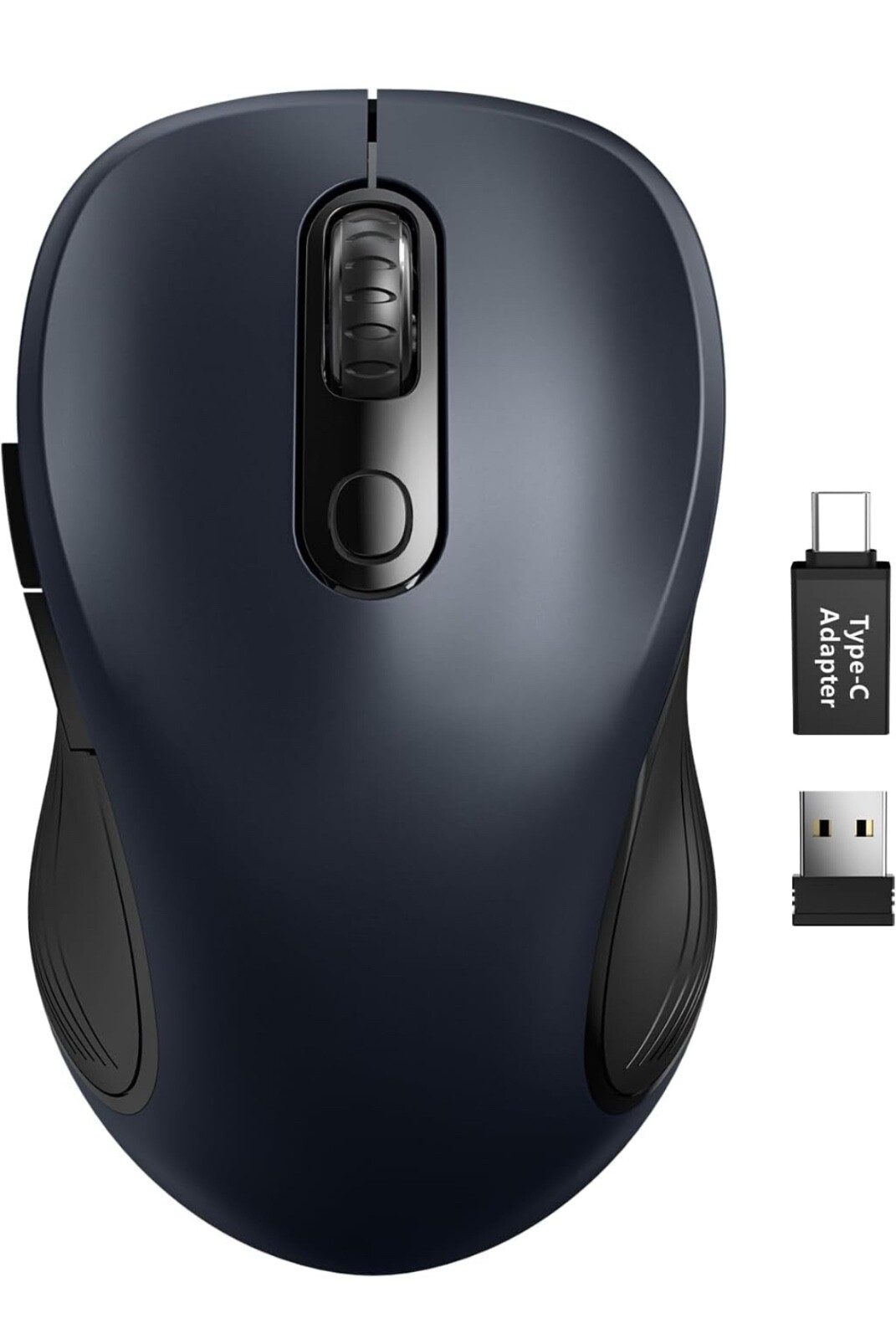 Trueque Wireless Mouse for Laptop, 2.4GHz Ergonomic  3-Level DPI, 6.