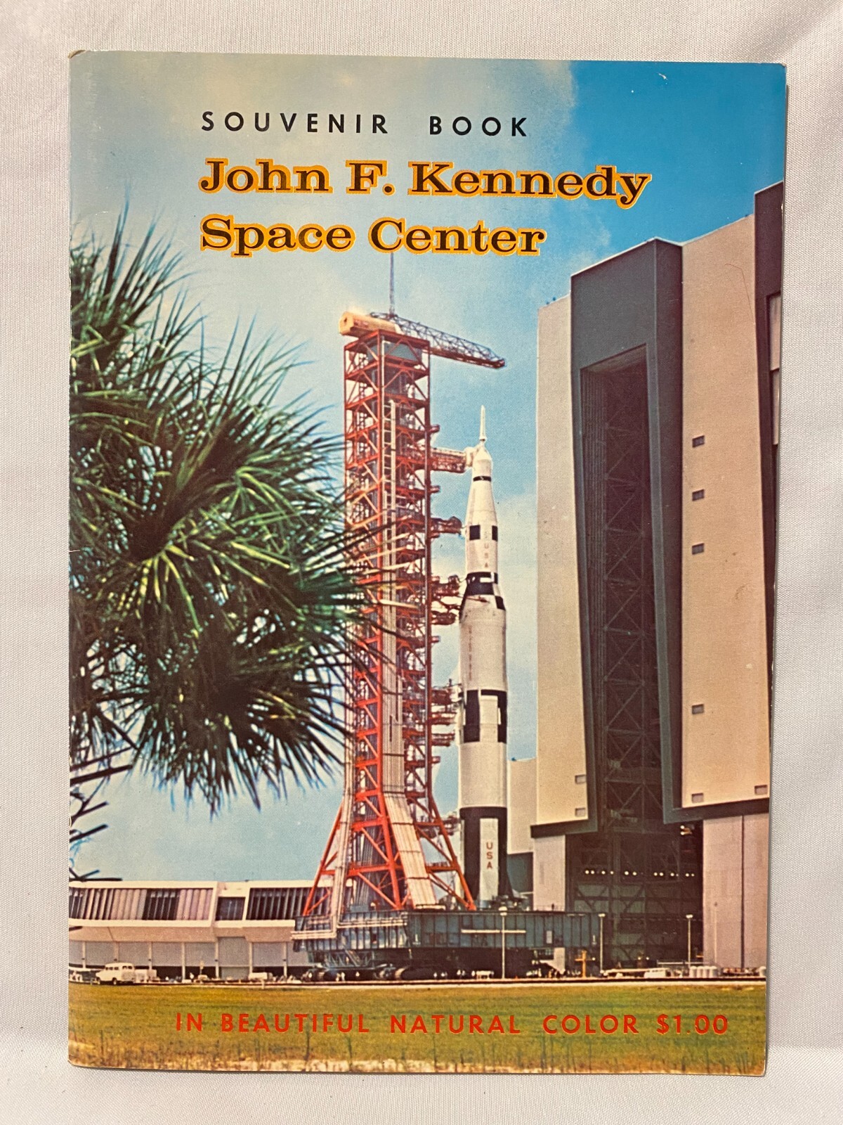 1969 John F. Kennedy Space Center Souvenir Book Illustrated Dexter Press Inc.