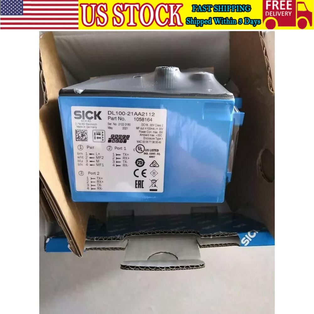 NEW SICK DL100-21AA2112 Distance Sensor DL10021AA21