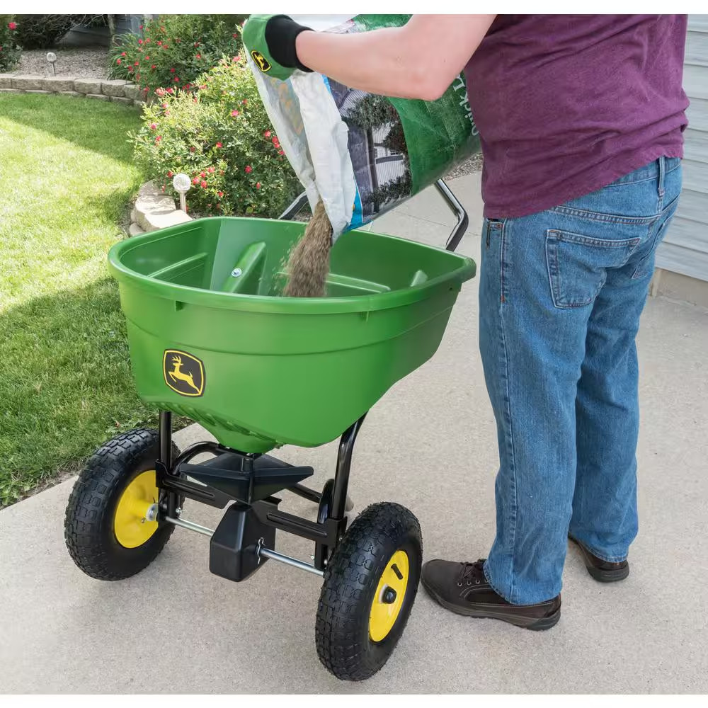 130 Lbs. Capacity Push Broadcast Spreader