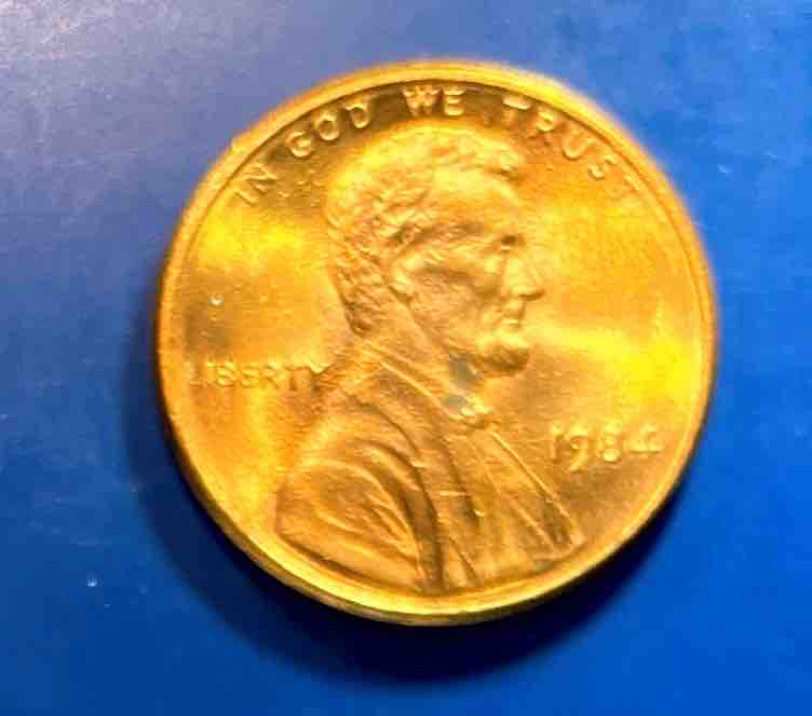 1984 Lincoln Memorial Cent GEM UNC RD Fast Shpg Trkg 26614-123