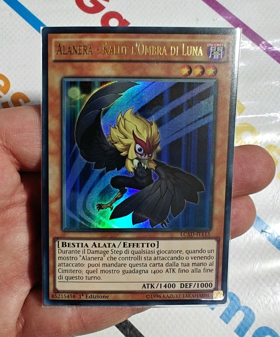 ALANERA KALUT THE SHADOW OF THE MOON YU-GI-OH! LC5D-IT115 ULTRA RARE 1* Ed ITA NEW