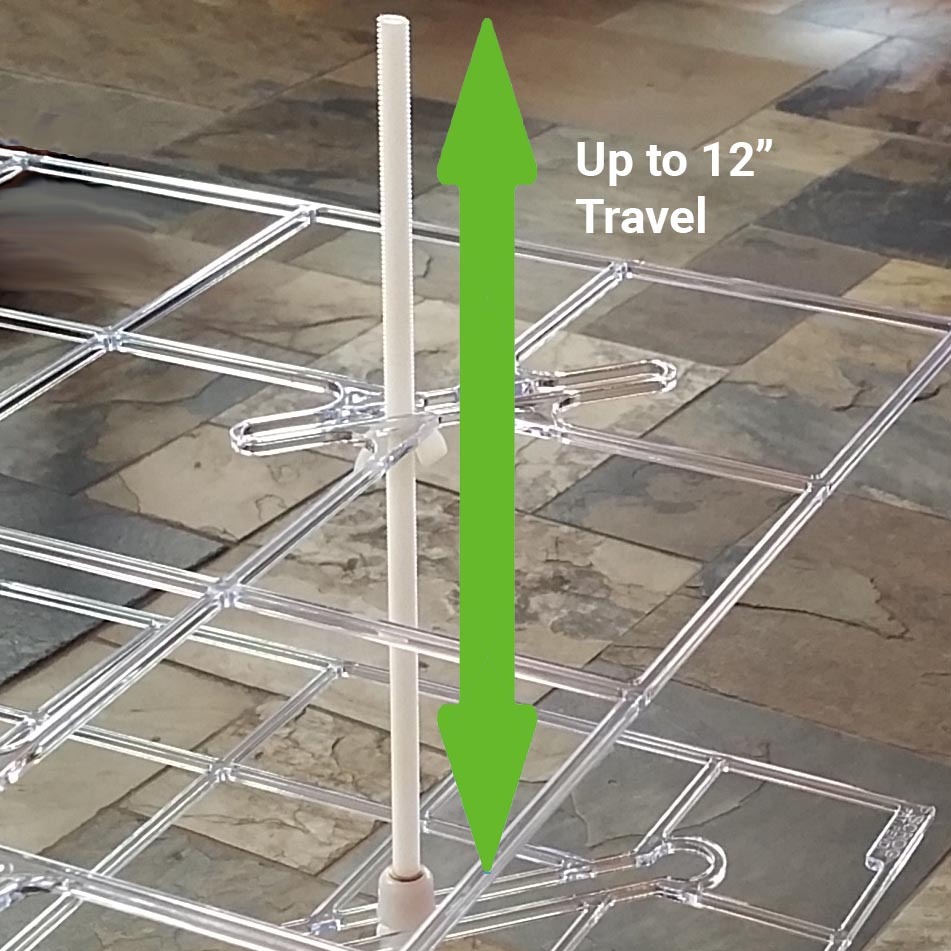 "P SCROG Pro 2 screen kit" using a Smart Pot (fits most containers)