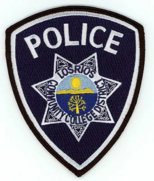 CALIFORNIA CA LOS RIOS COMMUNITY COLLEGE DISTRICT POLICE NICE PATCH SHERIFF