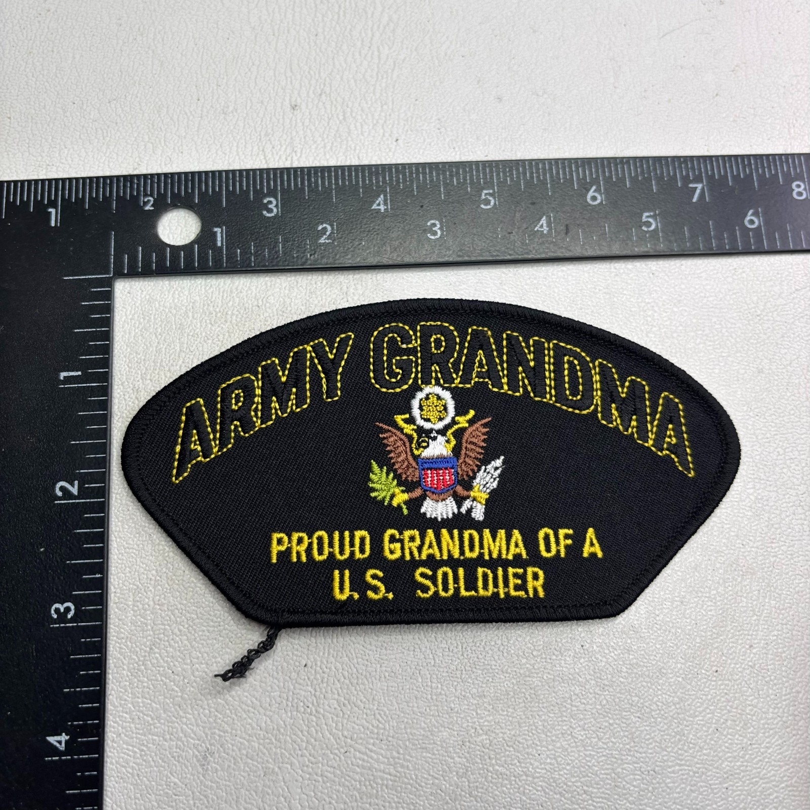Military Grandson Granddaughter ARMY GRANDMA PROUD GRANDMA US SOLDIER Patch 62X9