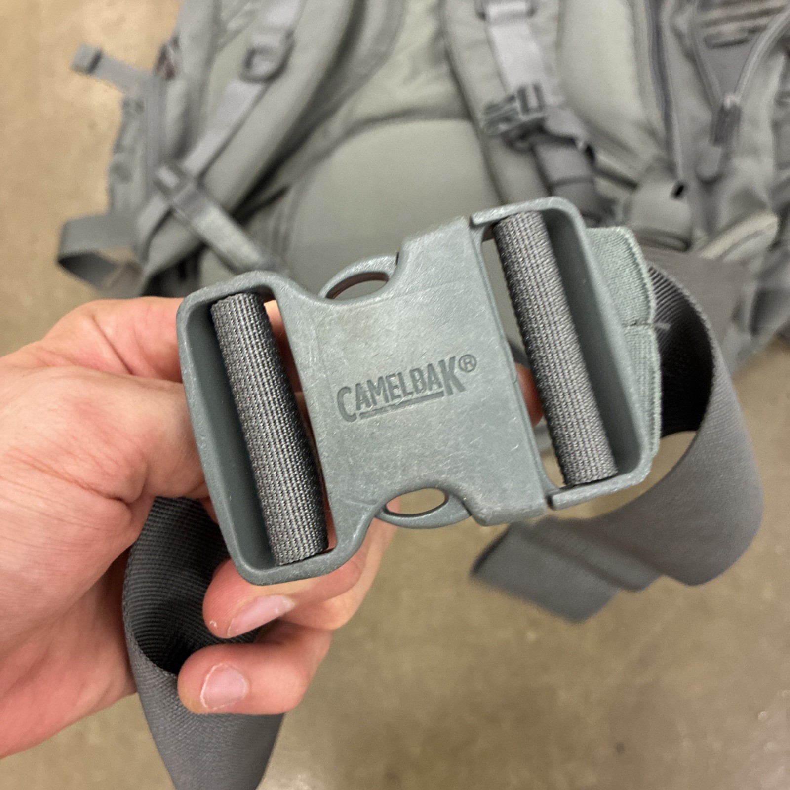 Camelbak Maximum Gear BFM Large Tactical Backpack Gray Hiking