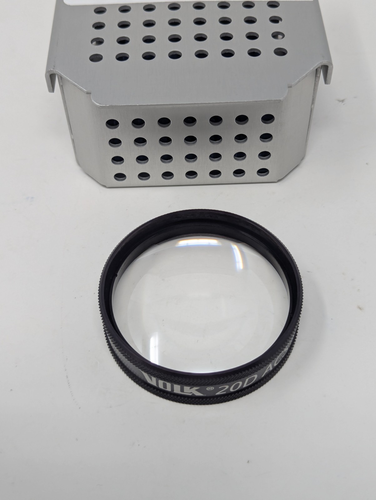 VOLK 20D ACS Permaview Ophthalmology Optometry Lens with Case
