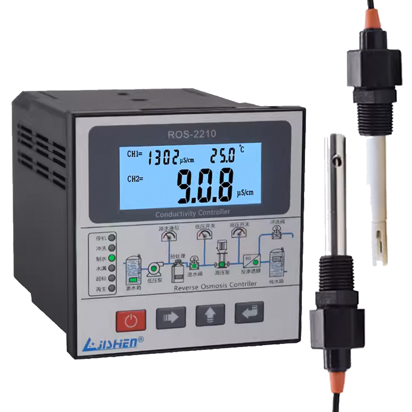 RO Reverse Osmosis System TDS Conductivity Controller Control Panel Online