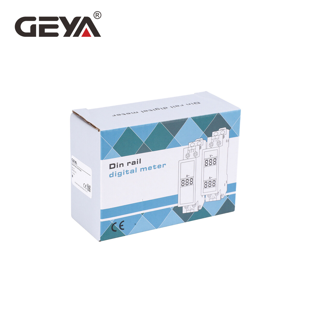 GEYA Single Three Phase Modular Current Meter LED Display AC 0A-100A 80V-500V