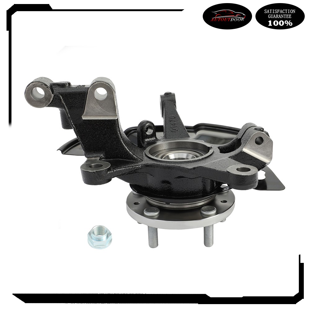 Wheel Hub And Bearing Knuckle Assembly Front Left Side Fits Mazda CX-9 2007-2015
