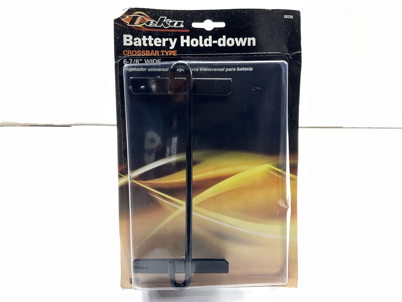 Deka 00236 Universal Battery Hold-Down 6-7/8" Cross Bar Bracket