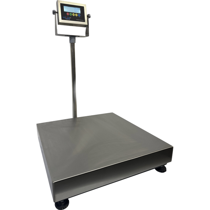 SellEton 24" x 24" Industrial bench scale Stainless indicator & platter 1000 lbs