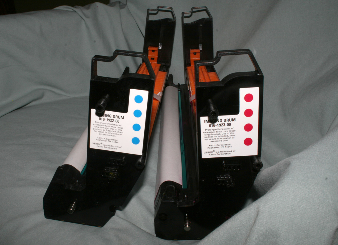 Genuine Xerox 016-1922-00 Cyan 016-1923-00 Magenta Imaging Drum NO BOX Open Seal