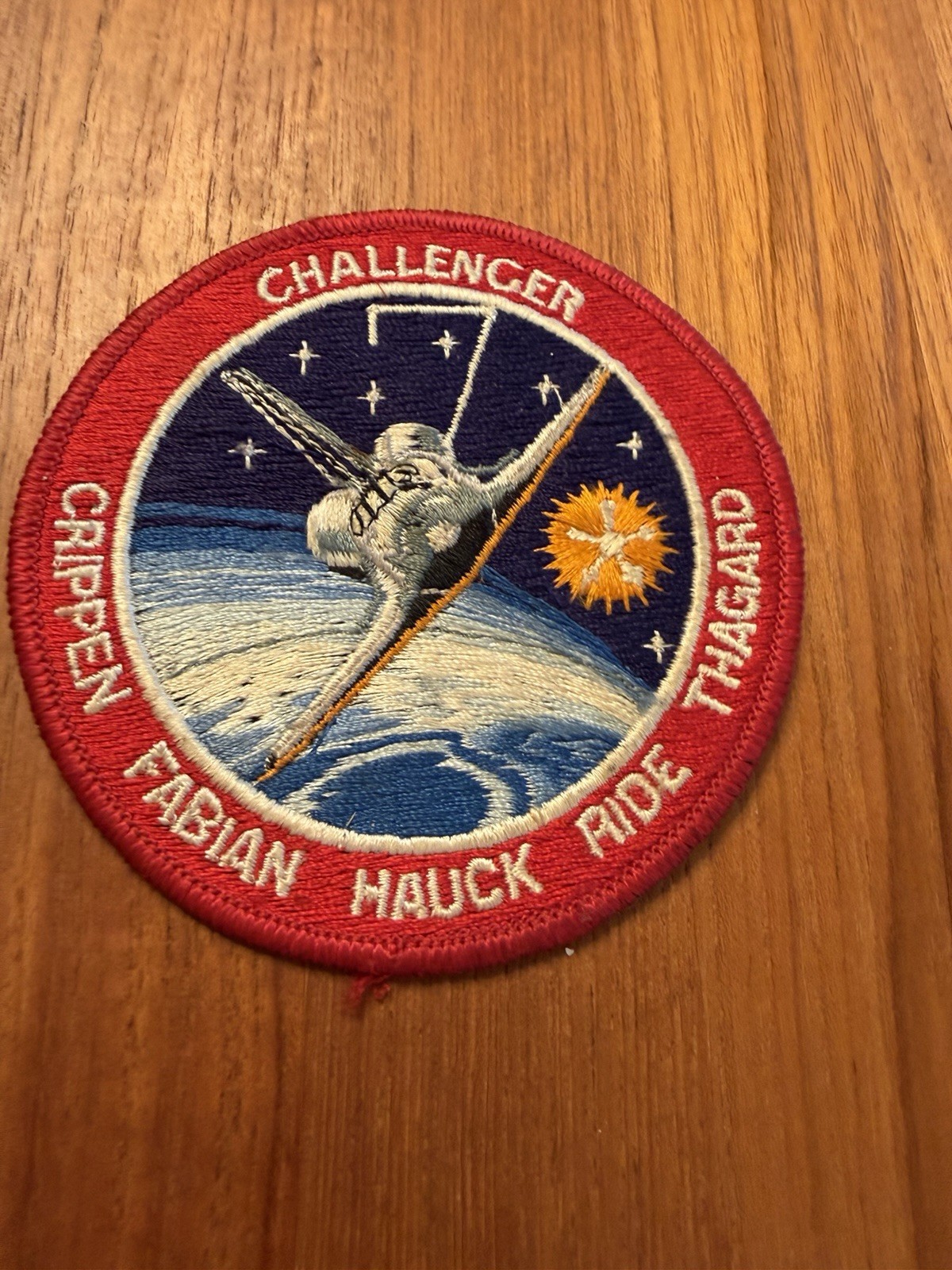1983 VINTAGE LION BROS STS-7 Challenger NASA SPACE SHUTTLE Mission PATCH
