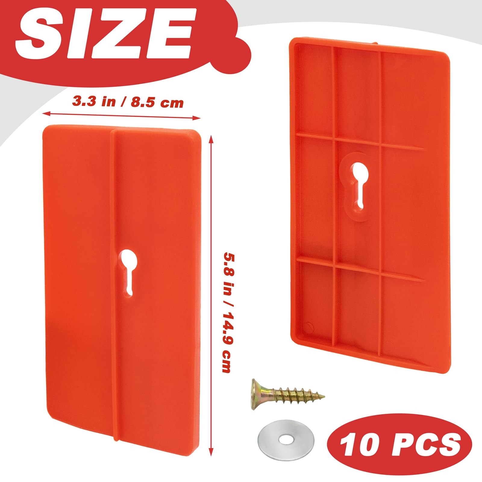 10 Pcs Drywall Fitting Tool Support The Plaster Board in Place While...