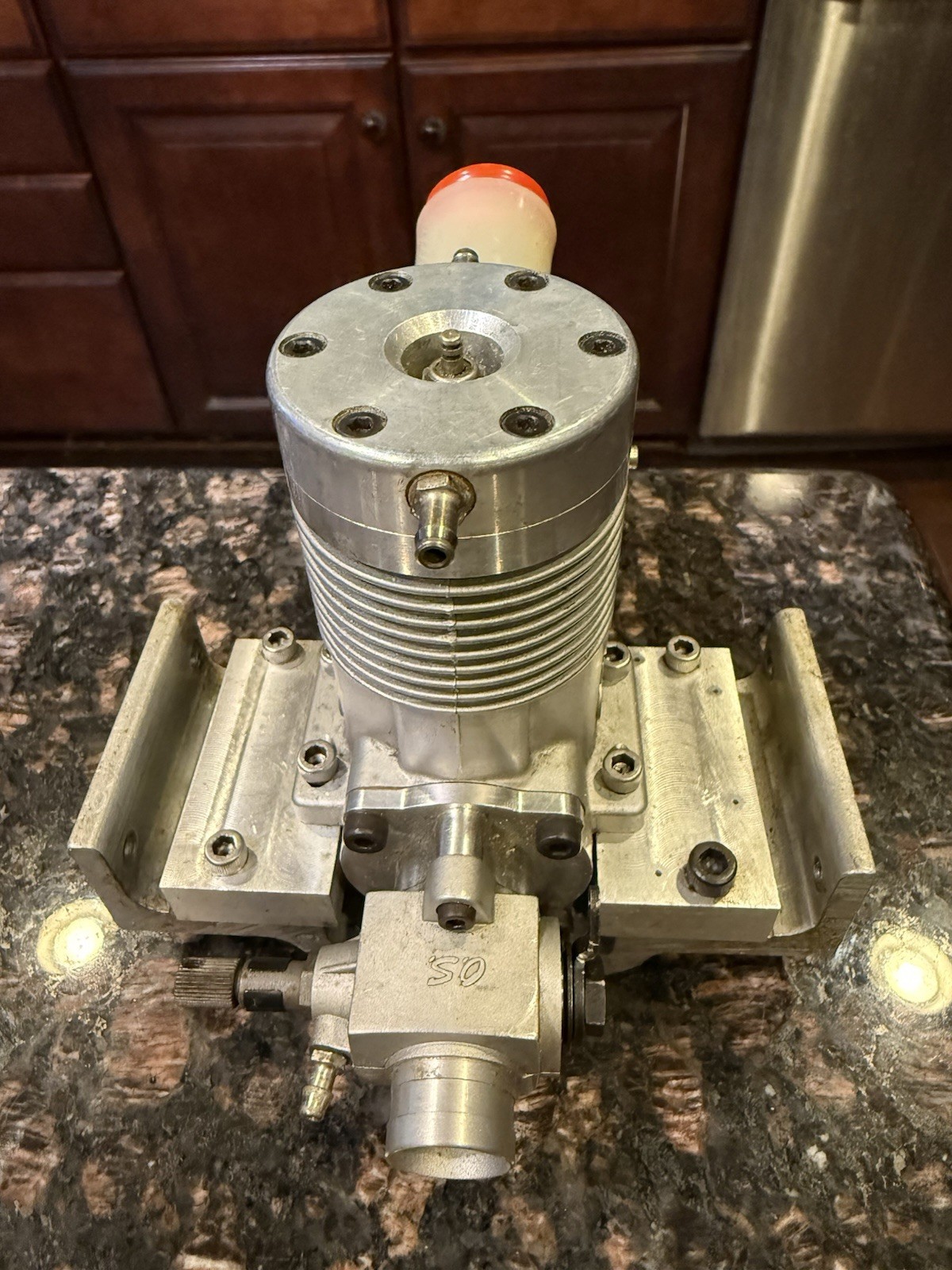 OS 81 Nitro Engine