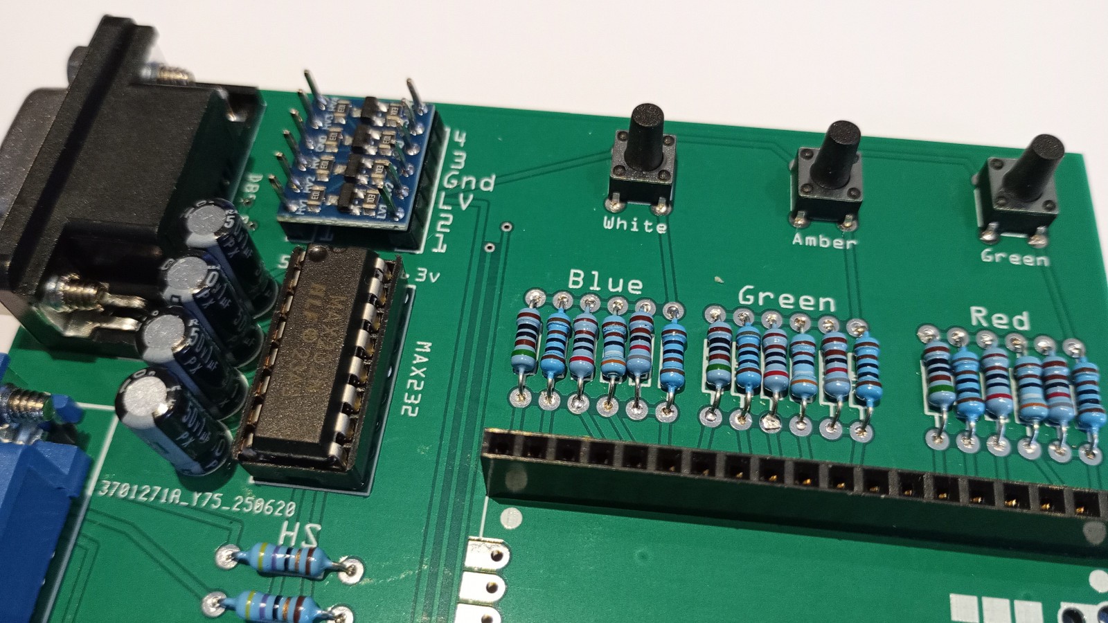 ANSI / VT100 / VT52 RS232 Serial Terminal Project Kit for Raspberry Pi Pico -Kit