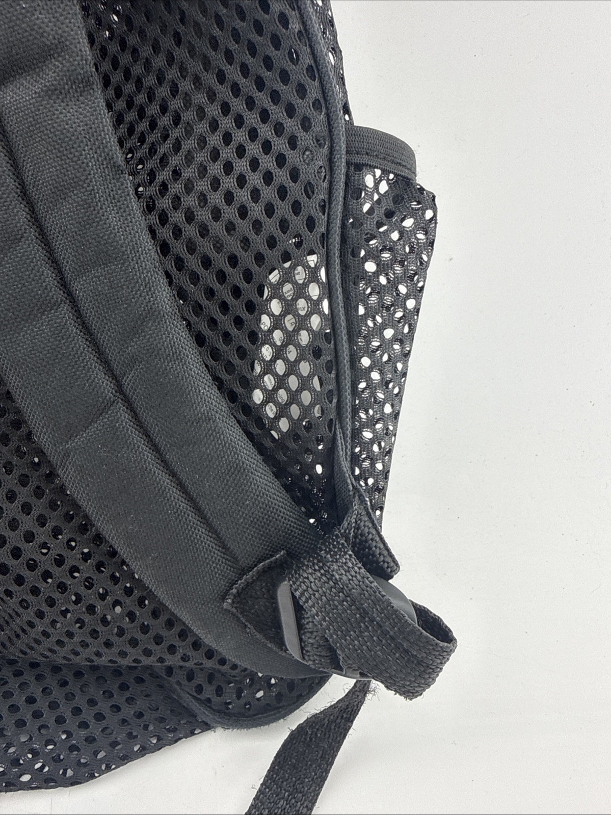 Summit Ridge Black Mesh Backpack