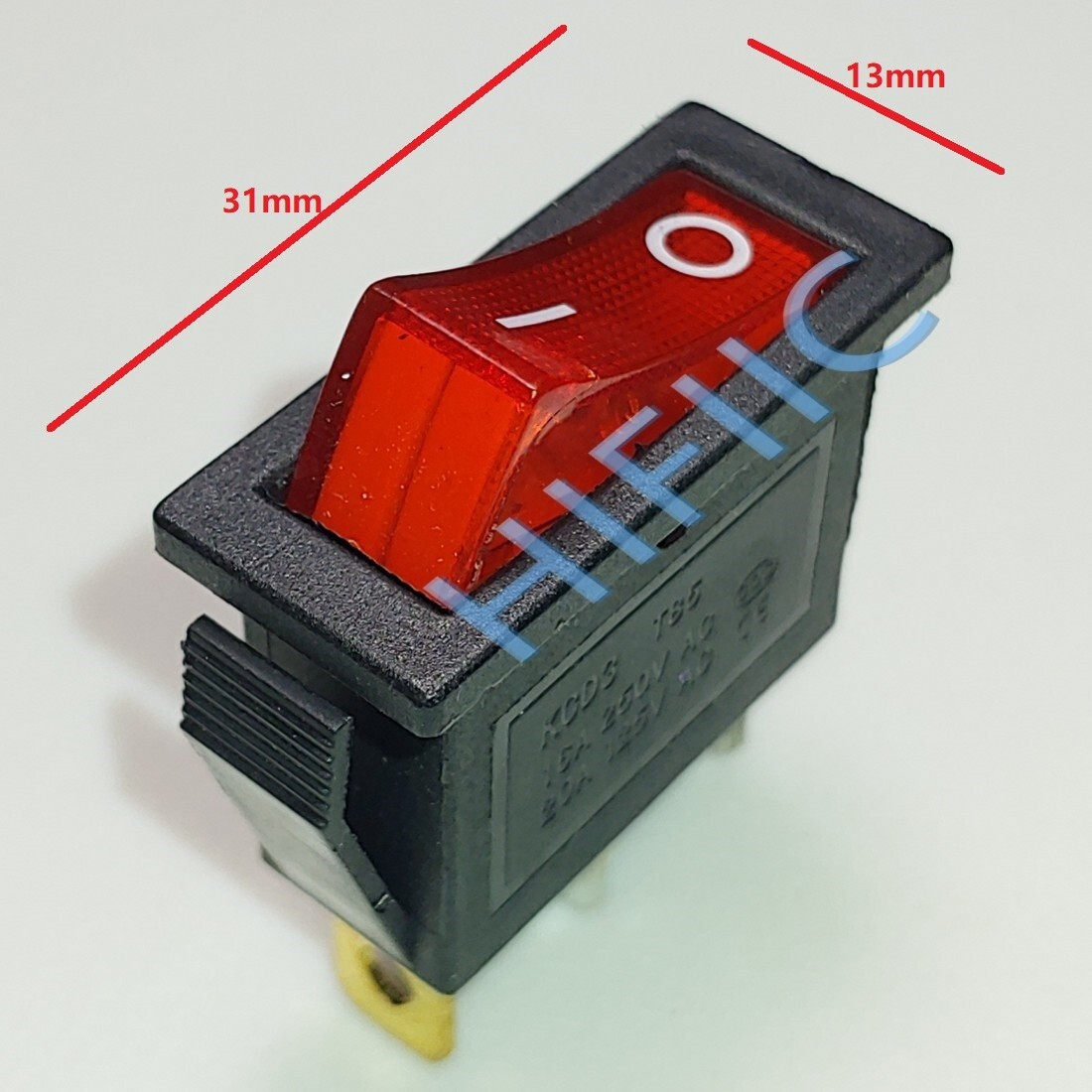 Replacement Rocker Switch For Duraflame DFS-550 Maxwell Electric Stove W Heater