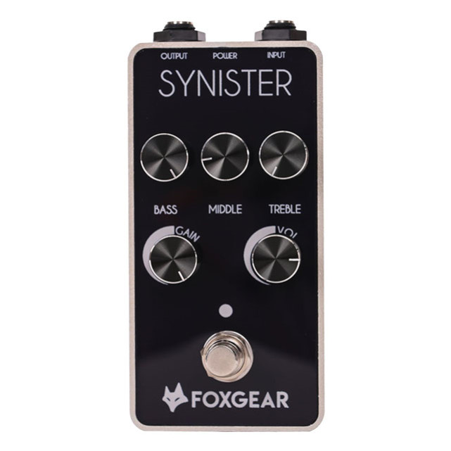 Foxgear SINISTER Metal Distortion Pedal