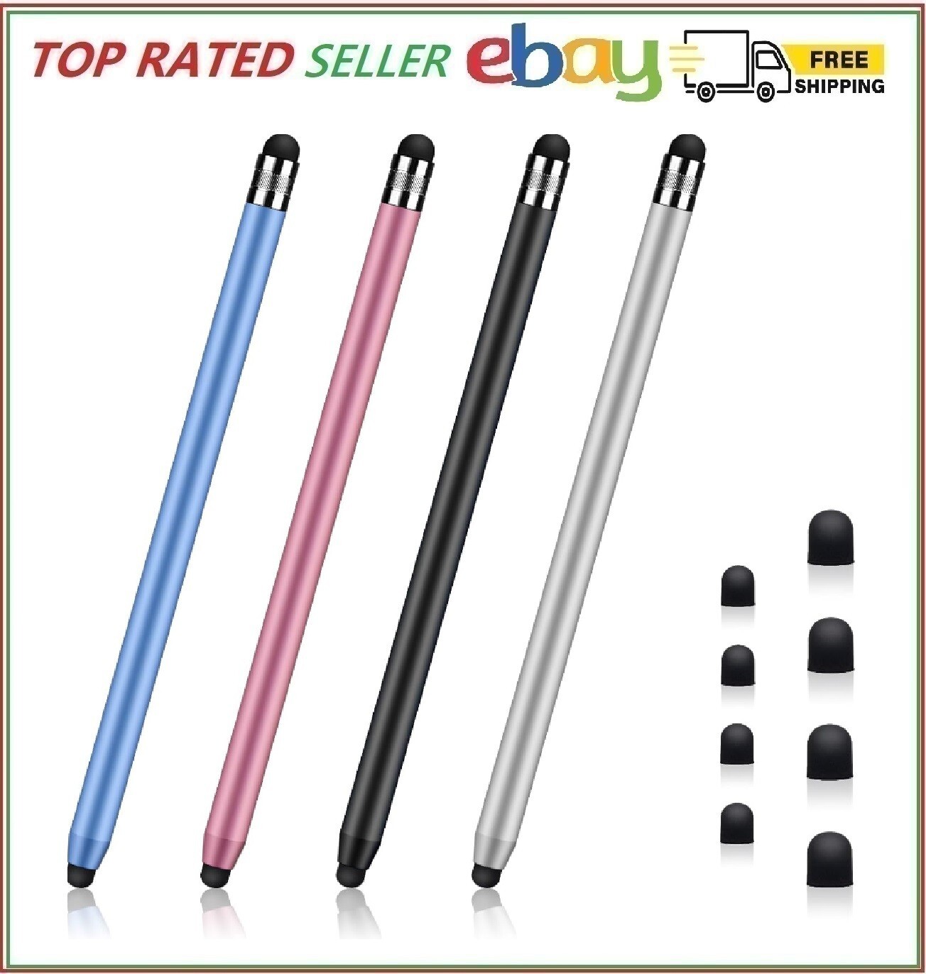 Stylus Pens for Touch Screens,4-Pack Stylus High Sensitivity and Precision Capac