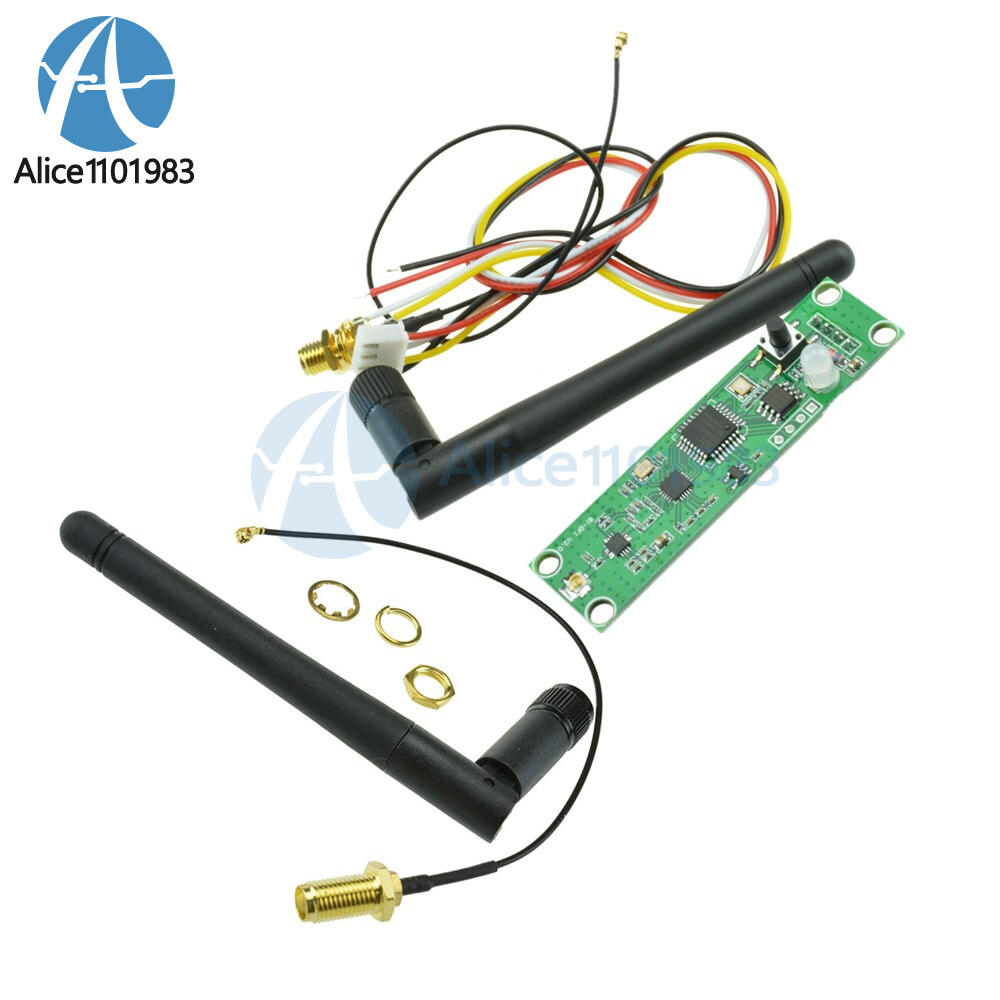 Wireless DMX512 PCB Modules Board LED Controller Transmitter Receiver w/ Antenna