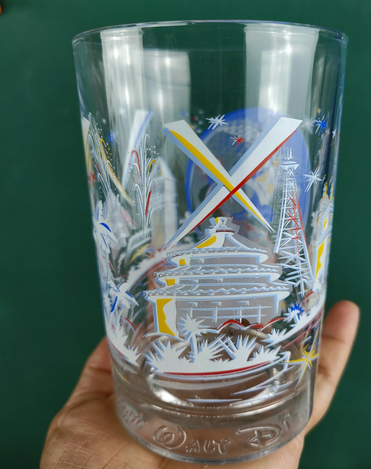 Remember The Magic Disney World Tumbler Glass - Mickey Mouse, Epcot