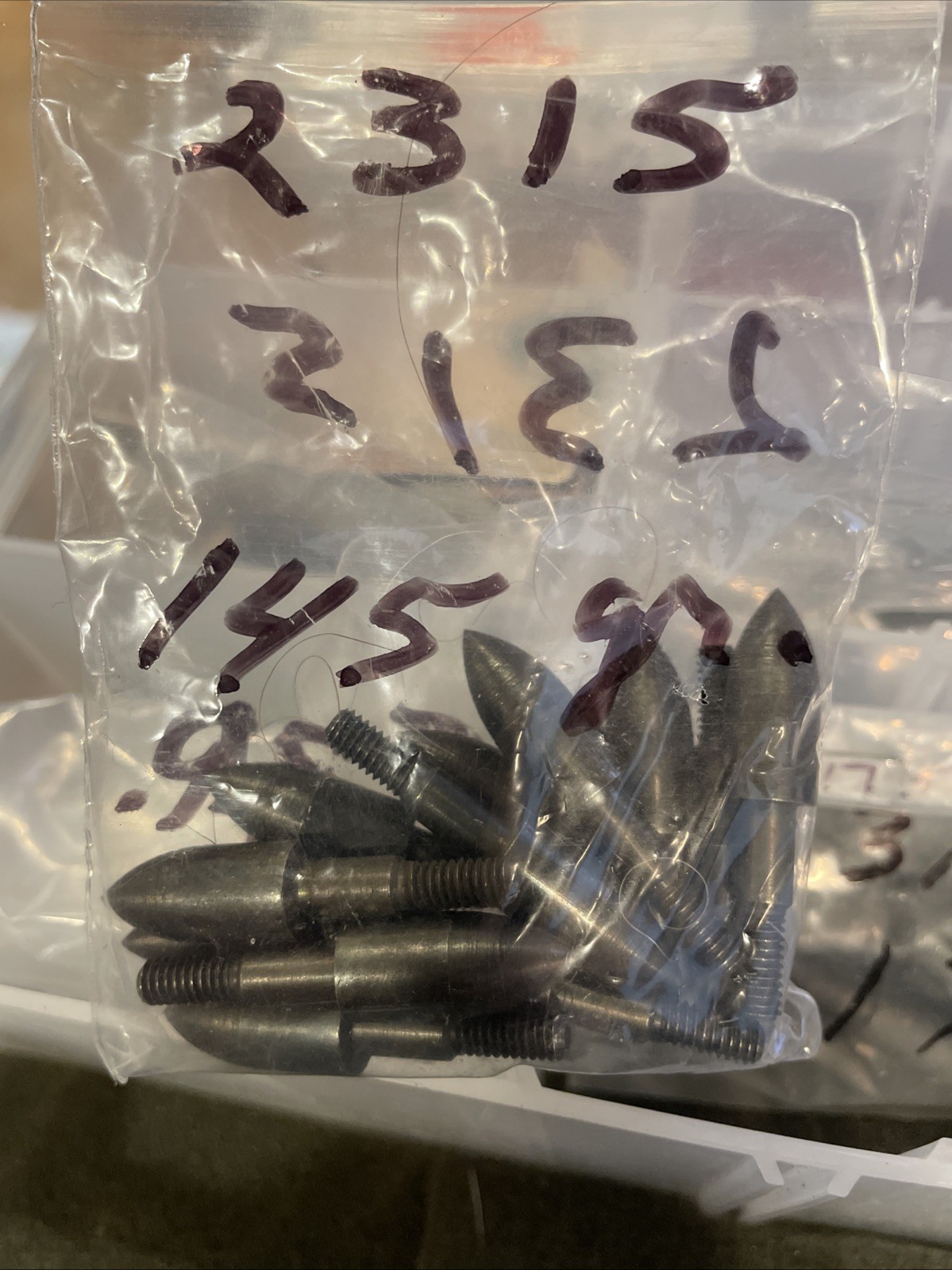 Archery accessories 30 precision Nocks- Nock Receivers+ 50 Bullet Target points