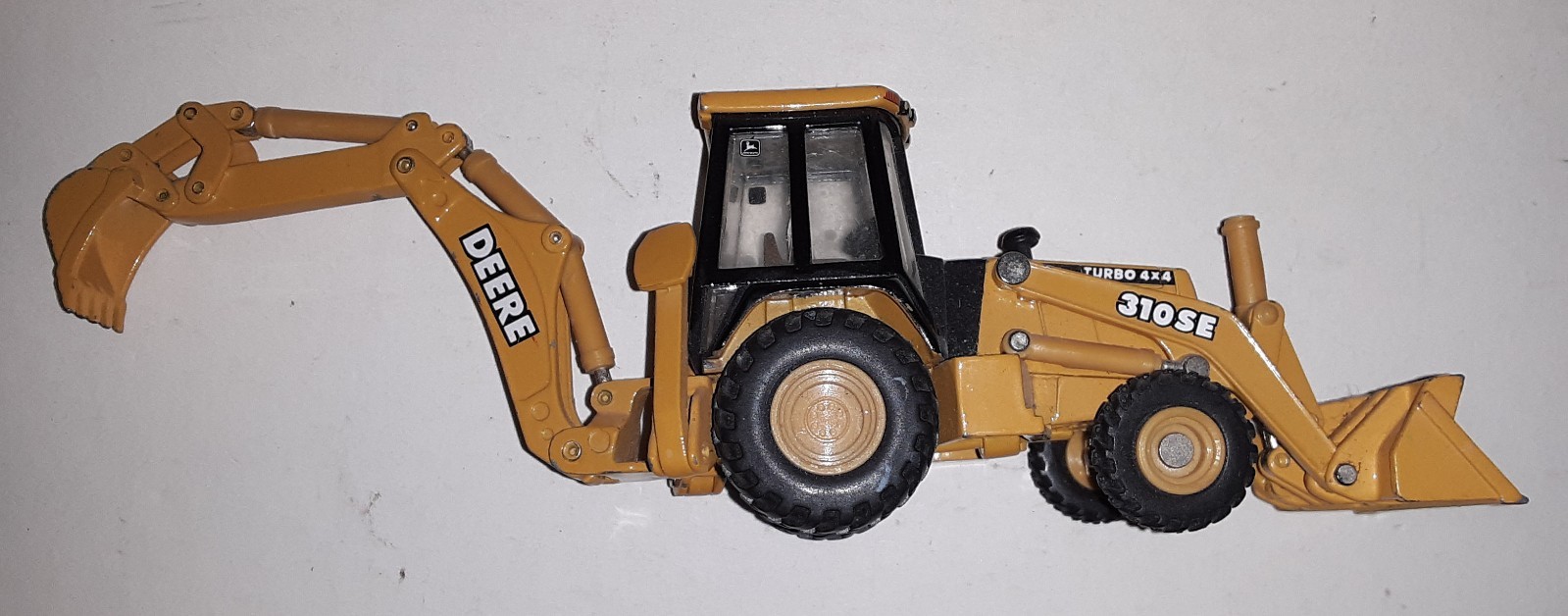 JOHN DEERE 310SE Turbo Backhoe ERTL Metal Toy