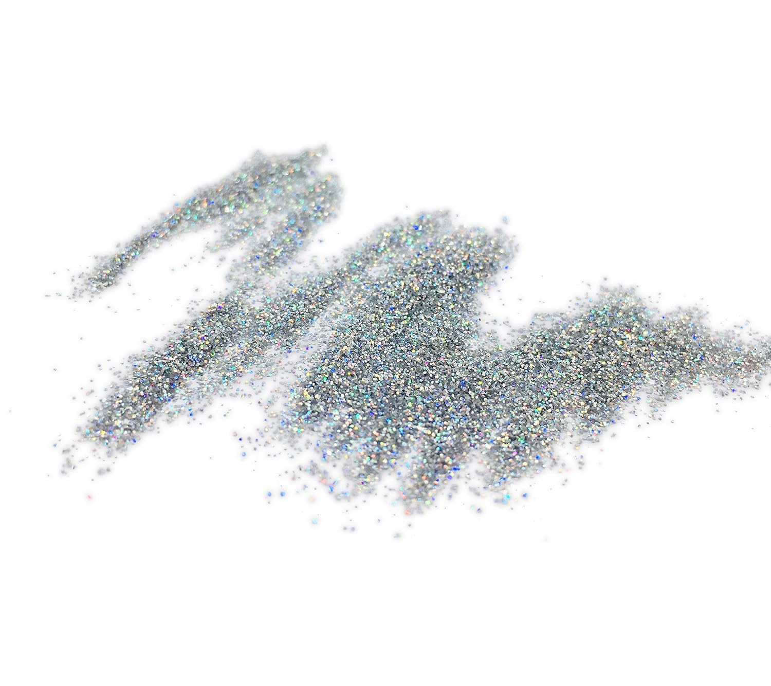 Moonlit Silver Biodegradable Glitter 1/2 Ounce - Made from Plant Cellulose, Eart