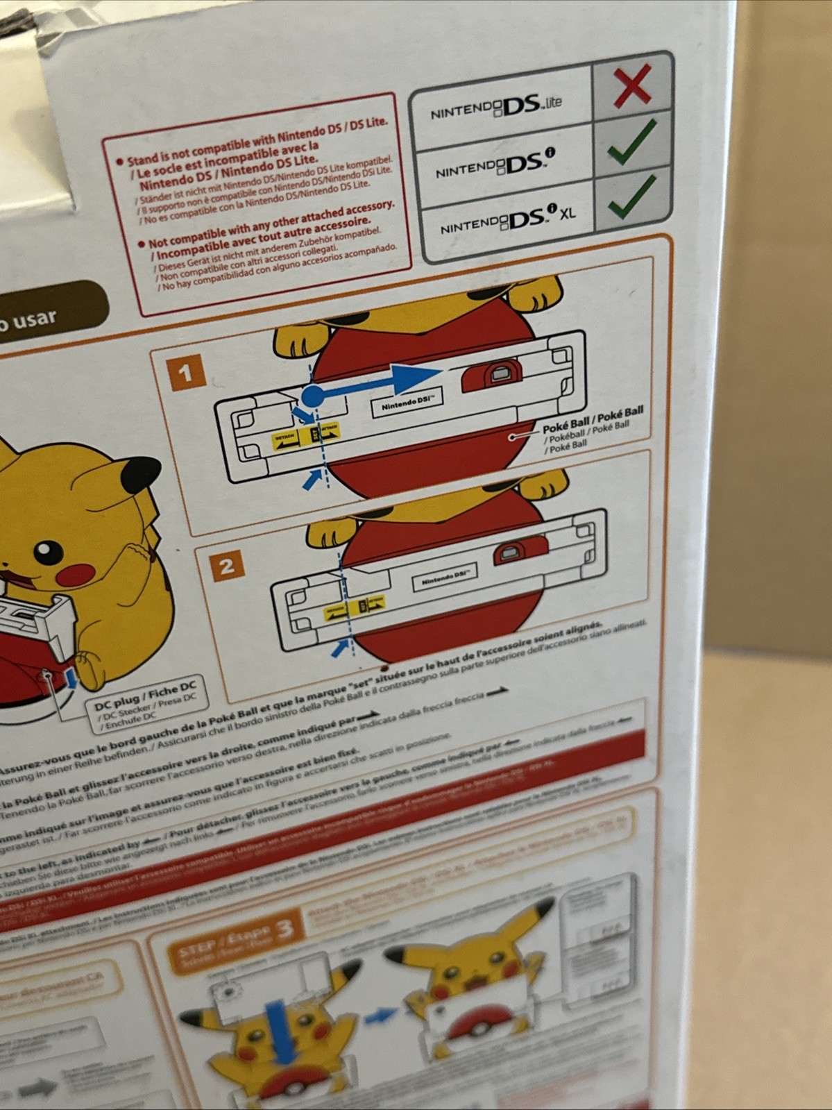 Pokémon Nintendo DSi Pikachu Charge Stand