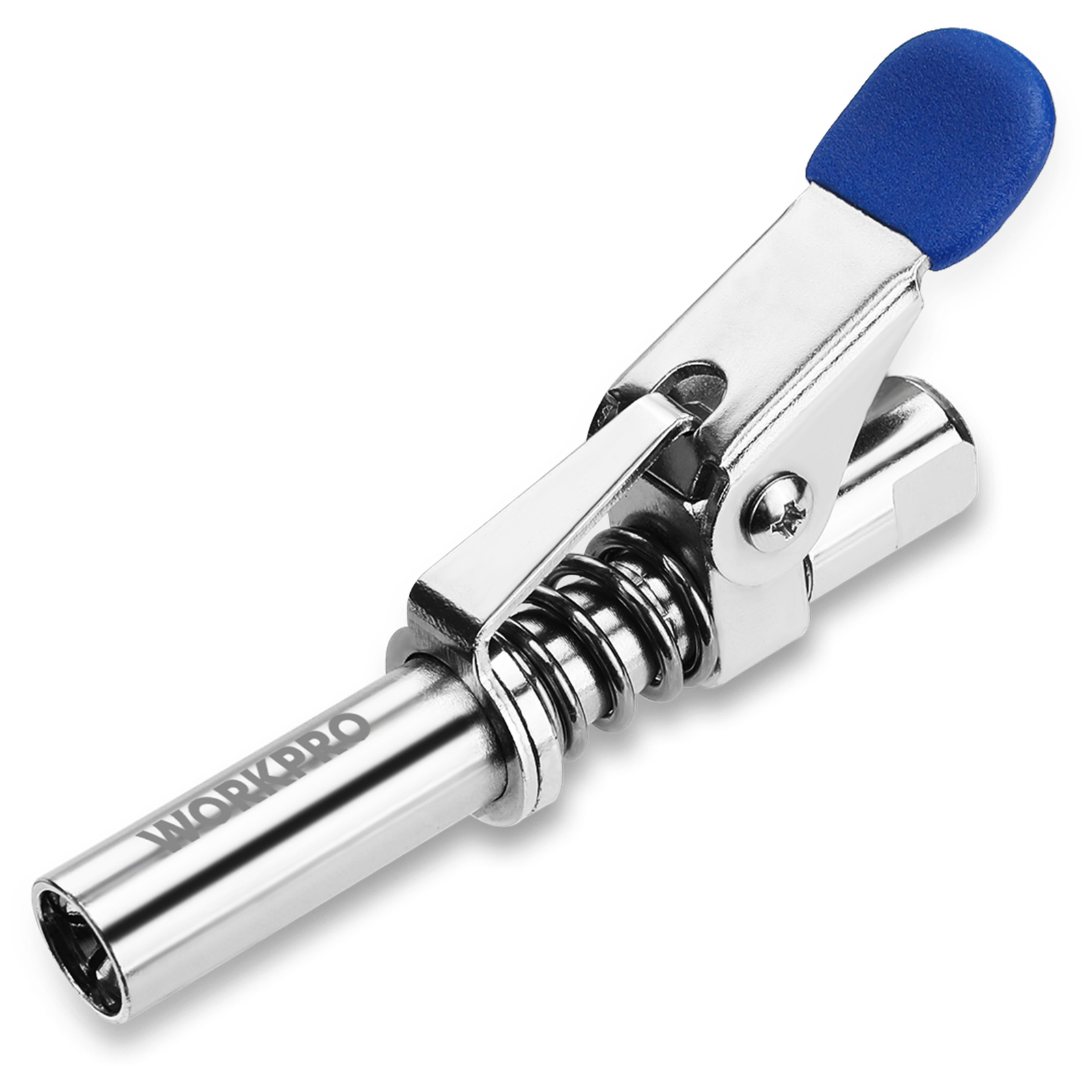 WORKPRO Grease Gun Coupler, Heavy Duty Quick Release Grease Gun Tip 10000PSI