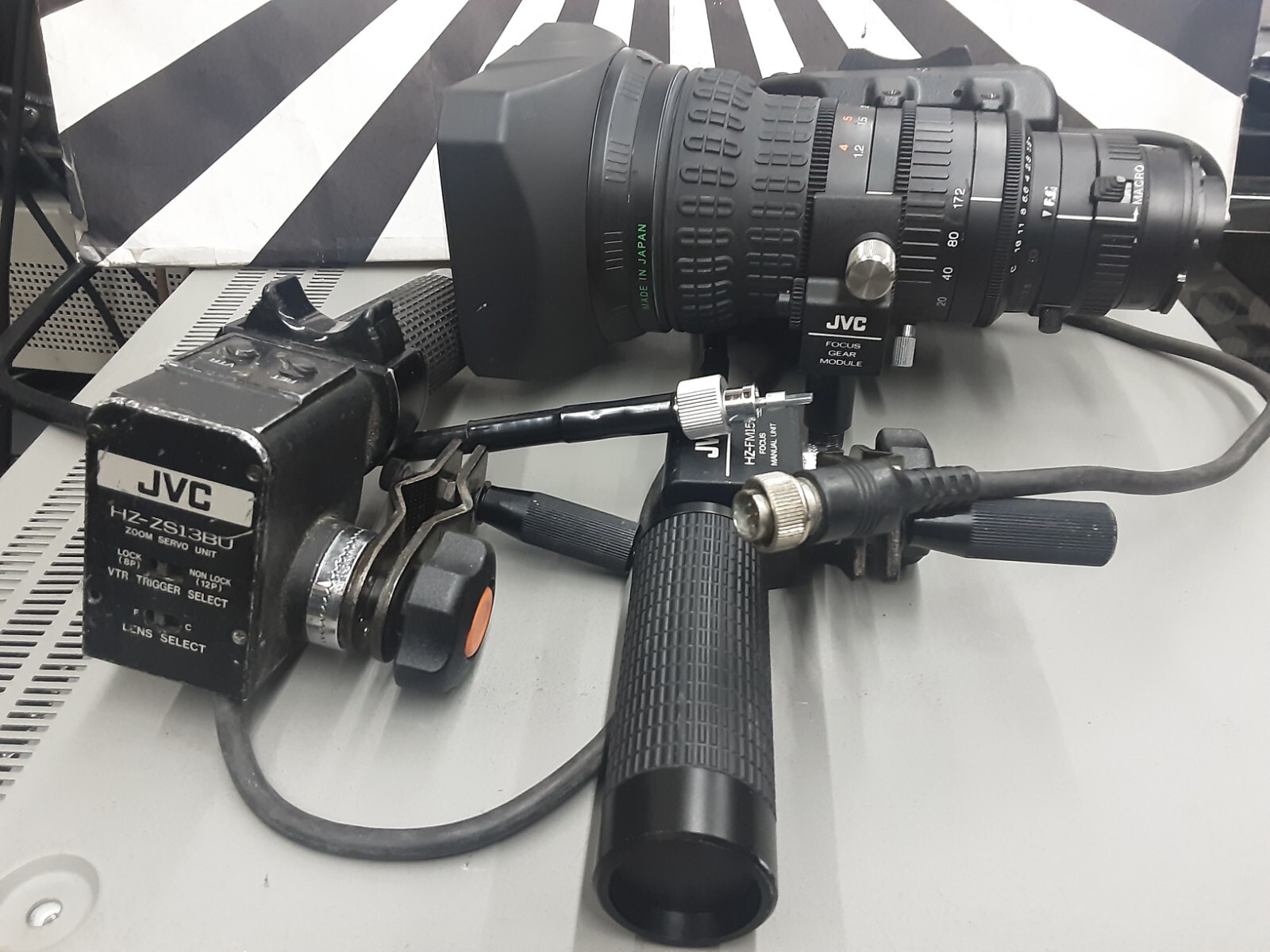 Fujinon A20x8.6BRM & Jvc HZ-ZS13BU HZ-FM15