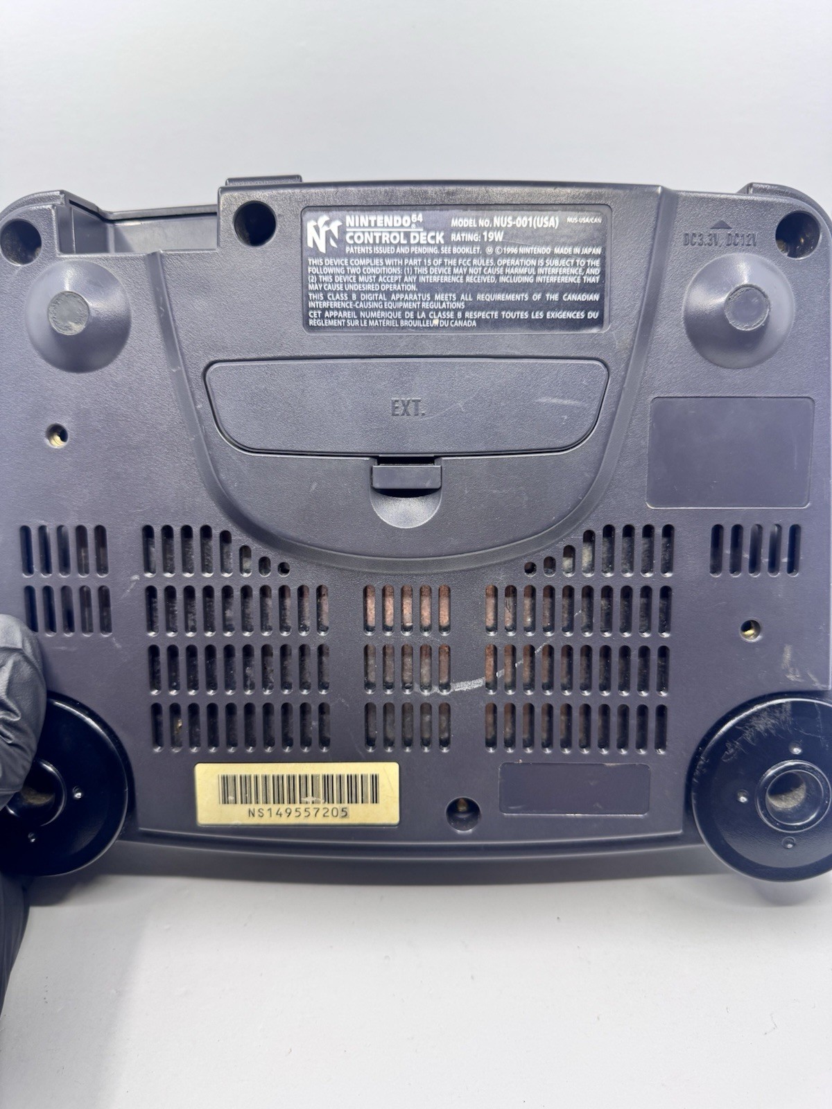 Nintendo 64 Console [Non Working] (Powers On)