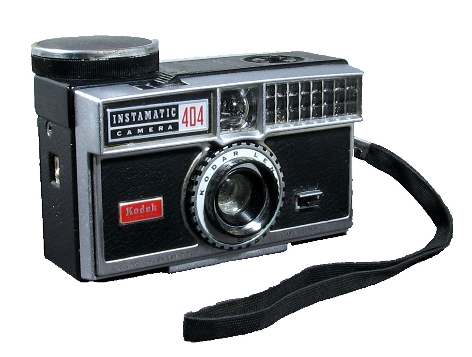 KODAK INSTAMATIC CAMERA 404, NICE DISPLAY PIECE - UNFORTUNATELY NON-WORKING