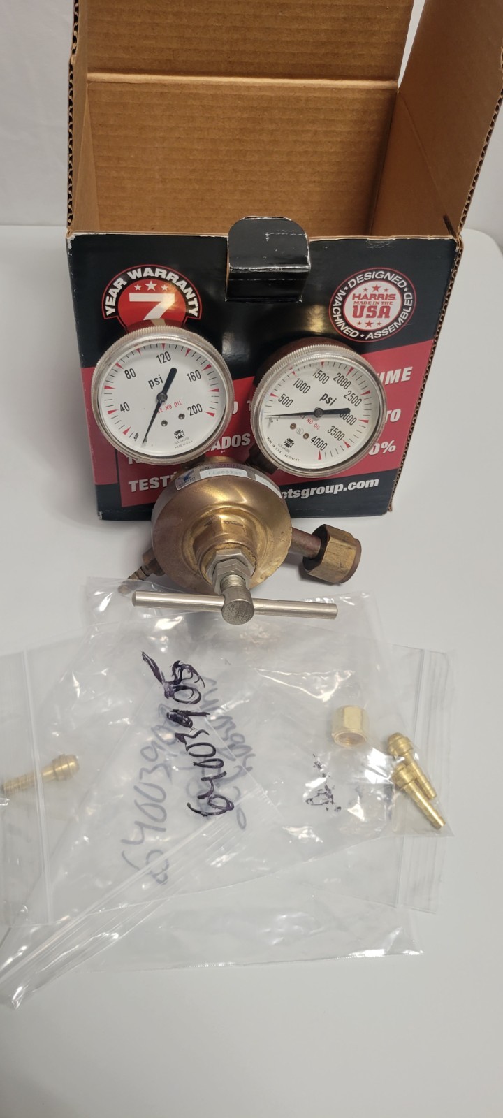 Harris 301-100-320 Carbon Dioxide Single Stage Compact Regulator - 3000192